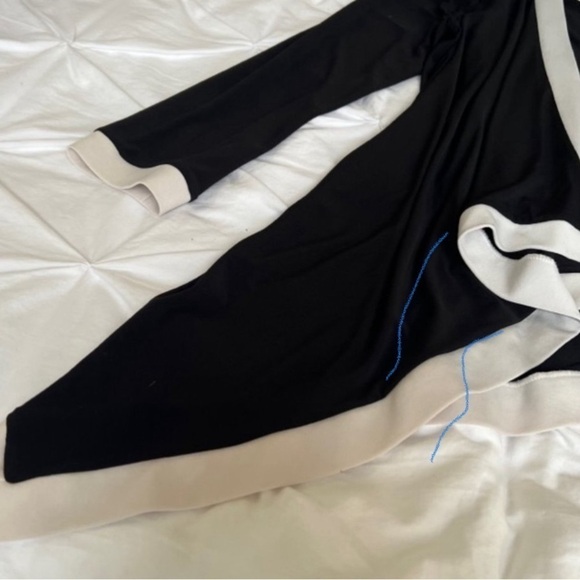 Joseph Ribkoff Asymmetric Cardigan with matching Sleeveless top - Picture 6 of 8